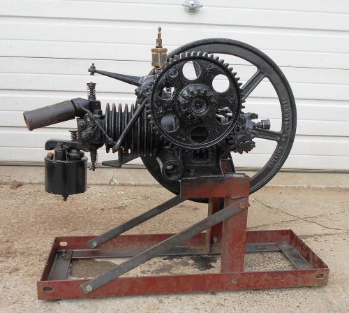 GREAT RUNNING 8 CYCLE AERMOTOR HIT &amp; MISS GAS ENGINE SHOW READY (SEE VIDEO) L@@K