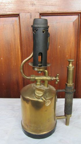 An Allan Brothers engine blowlamp