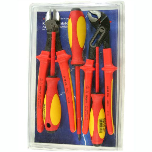 Knipex 989820US Insulated High Leverage 5 Tool Set