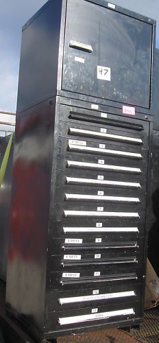 Stanley vidmar modular tool cabinet, 13 drawer w/ bonus for sale
