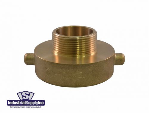 Fire hydrant adapter 2-1/2&#039; nst(f) x 3/4&#034; gh male for sale
