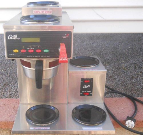 Curtis concourse series appha 3gt coffeemaker &amp; warmer 5 burner xtra nice (2s) for sale