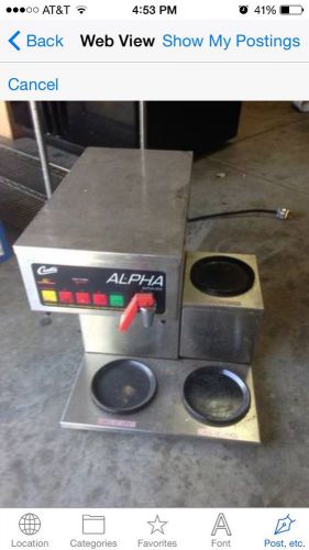 Coffee brewing system for sale