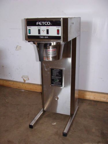 FETCO COMMERCIAL STAINLESS STEEL ICE TEA BREWER