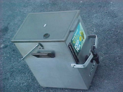 BUNN PTD4 PORTABLE 3 GALLON TEA DISPENSER W/HANDLE