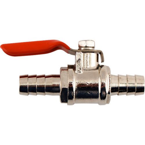 Inline ball valve shut off  - 3/8&#034; barb - quickly stop flow in draft beer lines for sale