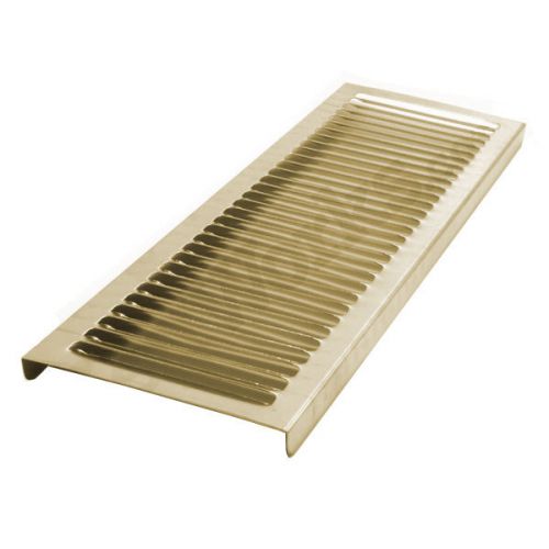 23 7/8&#034; replacement splash grid - brass finish - draft beer bar spill tray parts for sale