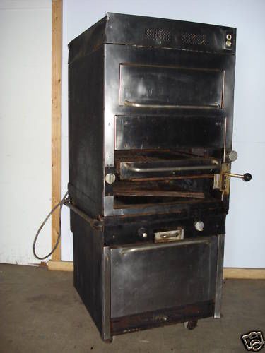Goldstar hdy double stack n-gas salamander brolier oven for sale