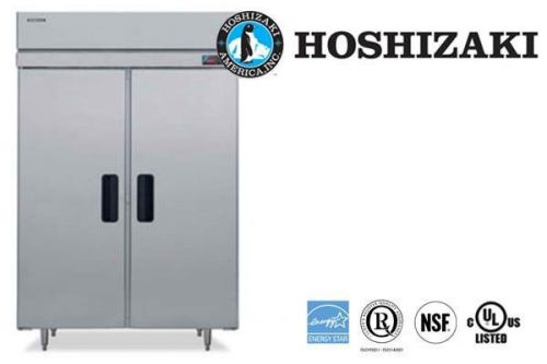Hoshizaki commercial refrigerator pro series 2-sec glass half door rh2-sse-fs for sale