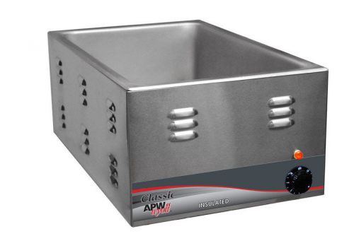 New apw wyott commercial countertop food warmer w-3vi for sale