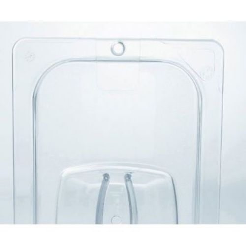 NEW Rubbermaid Commercial FG128P23CLR Cold Food Pan Cover with Peg Hole 1/2 Size