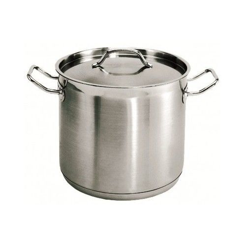 Stainless Steel 60 Quart Stock Pot w/ Cover Durable Commercial Grade Heavy Duty