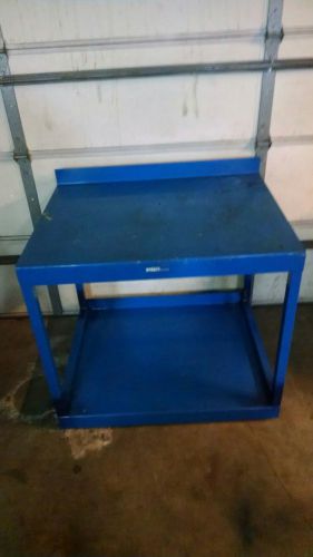 metal table with casters GEAT for workshop or welding table