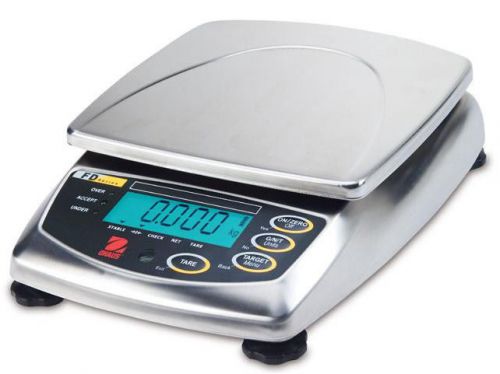 Ohaus FD3H Food Scale,Checkweigher,Stainless Steel,6X0.0002 lb/3kgX0.0001kg,New