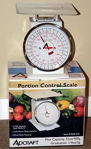 Adcraft SCA-324 Commercial Portion Control Scale 32oz