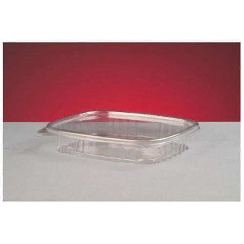 Shallow clear hinged deli container, food containers for sale