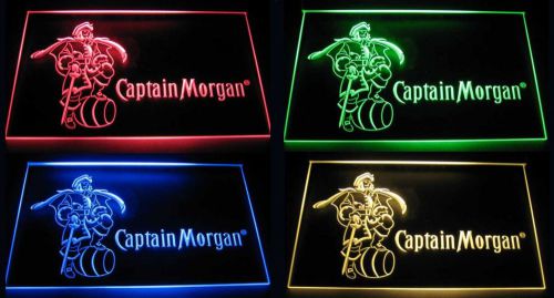 Captain Morgan LED Logo Club Bar Pub PoolBilliards Neon Light Sign Free Shipping
