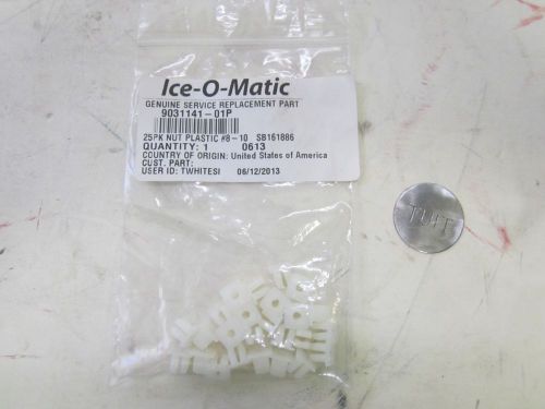 Ice-o-matic 25pk nut plastic #8-10 (nics) for sale