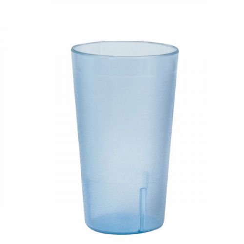 1 Dz 32 OZ Plastic Textured Beverage Tumbler Tumblers Mug Mugs Blue NEW