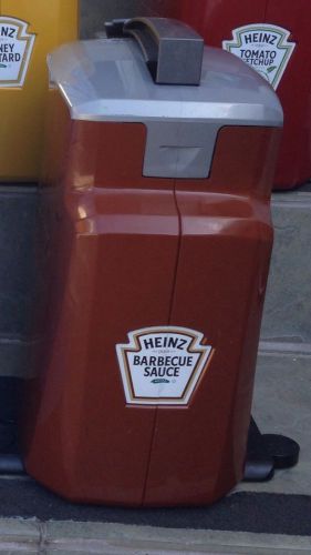 Heinz Keystone Commercial Sauce Dispensers 3 Units BBQ MUSTARD RANCH