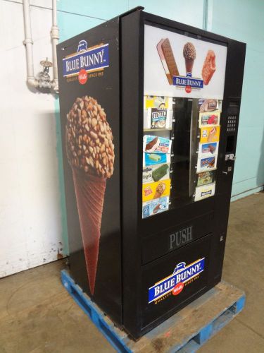 &#034; fastcorp &#034; commercial lighted refrigerated ice cream vending freezer machine for sale