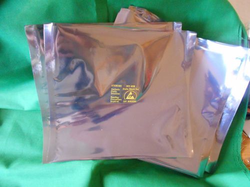 8&#034; x 8&#034; Antistatic Static Shielding ESD Bags Lot/ 8  USA 3M Brand Open Top