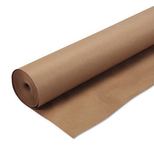 Brown kraft wrapping paper 48x200 roll natural packing durable wrap christmas for sale