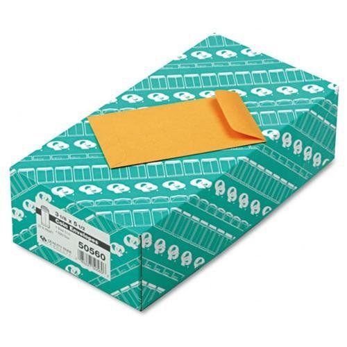 Quality park kraft coin / small parts envelope - #5-1/2 [3.12&#034; x 5.5&#034;] - (50560) for sale