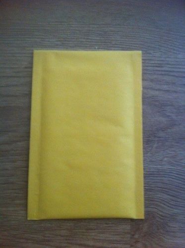 25 kraft premium padded bubble mailers #000 pieces 4x8 4x7 int 5x7 self sealing for sale