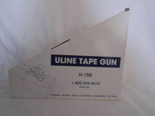 Uline Tape Gun H-150 New in Box Tape Dispenser Packing Shipping Supplies