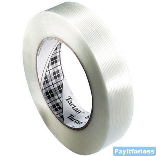 24 3m tartan 8934 filament strapping tape 2&#034; x 60 yds for sale