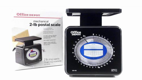 Office Depot OD-PS2 2lb Letter Mechanical Postal Scale Postage Home CHOP 3K1Vz1