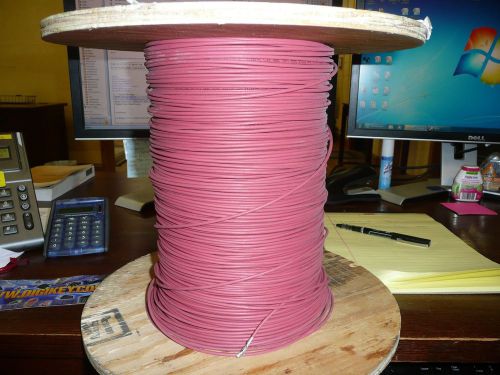 14awg red hook up wire  390 ft    3266/14t19-1