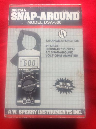 Digital Snap-Around Model DSA-600 Speery Ammeter