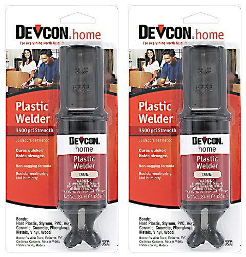 New devcon s220 plastic welder impact resistant water resistant 25ml-2 pack for sale