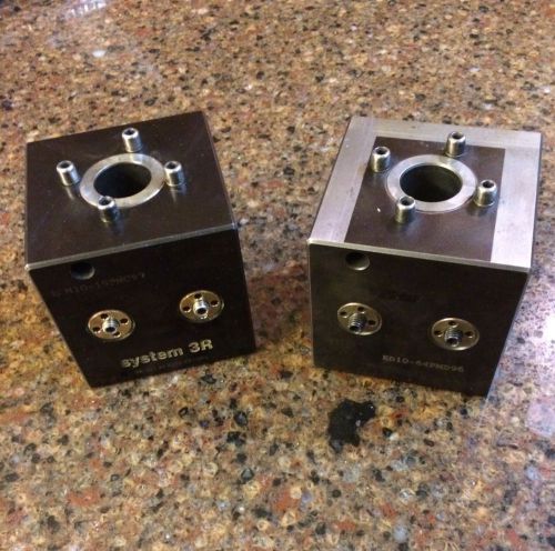 System 3r edm mini blocks(2), 70mm cube, for 20mm shank tooling for sale