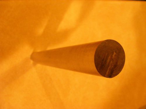 Clear polycarbonate rod - 1&#034; diameter - 10 3/4&#034; long for sale
