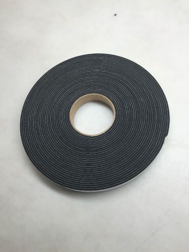 Foam gasket 0.125&#034; x 1&#034; x 50&#039; with adhesive backing. weatherstripping, sealing for sale