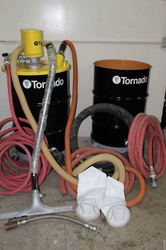 Tornado electric jumbo wet only industrial vacuum for sale