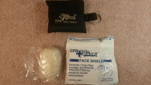 Lifemask cpr face shield keychain- black for sale