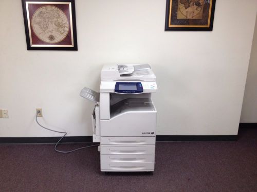 Xerox workcentre 7435 color copier machine network print scan fax copy mfp 11x17 for sale