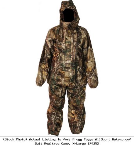 Frogg Toggs AllSport Waterproof Suit Realtree Camo, X-Large 174253: AS1310-54XL
