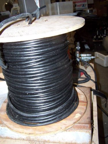 Partial 1000 ft roll 2 pair Telephone Cable 28 lbs Believed water proof Shielded