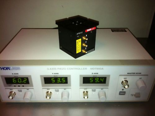 Thorlabs APB302 Nano XYZ Stage &amp; MDT693A Controller
