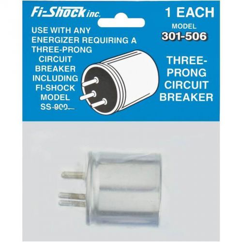 3-Prong Circuit Breaker, For Use With Ss-900 Weed Clipper Controller 301-506