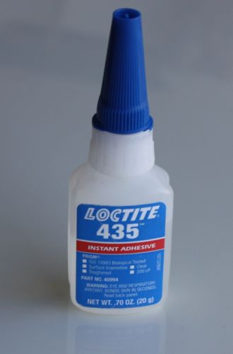 LOCTITE 435 Instant Adhesive  Clear 20g for plastics, rubber, metals