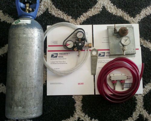 Co2 regulator with hose, wrench, and air bar for sale