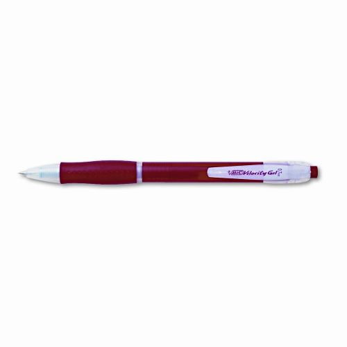 Bic Corporation Medium Velocity Roller Ball Retractable Gel Pen, 12/Pack