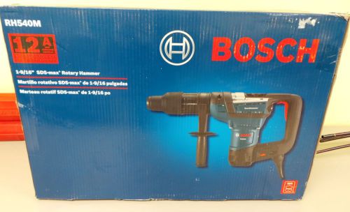 Bosch rh540m 12 amp 1-9/16&#034; sds-max combination rotary hammer new!1 for sale