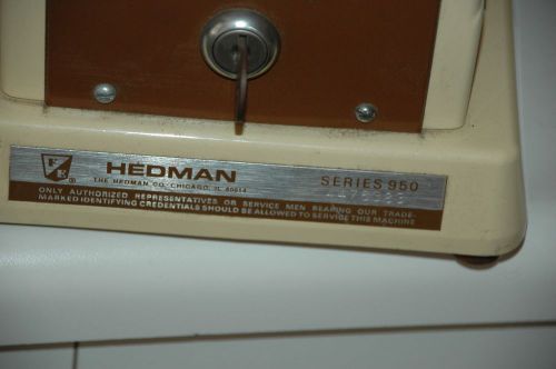 HEDMAN 950 CHECK WRITING MACHINE